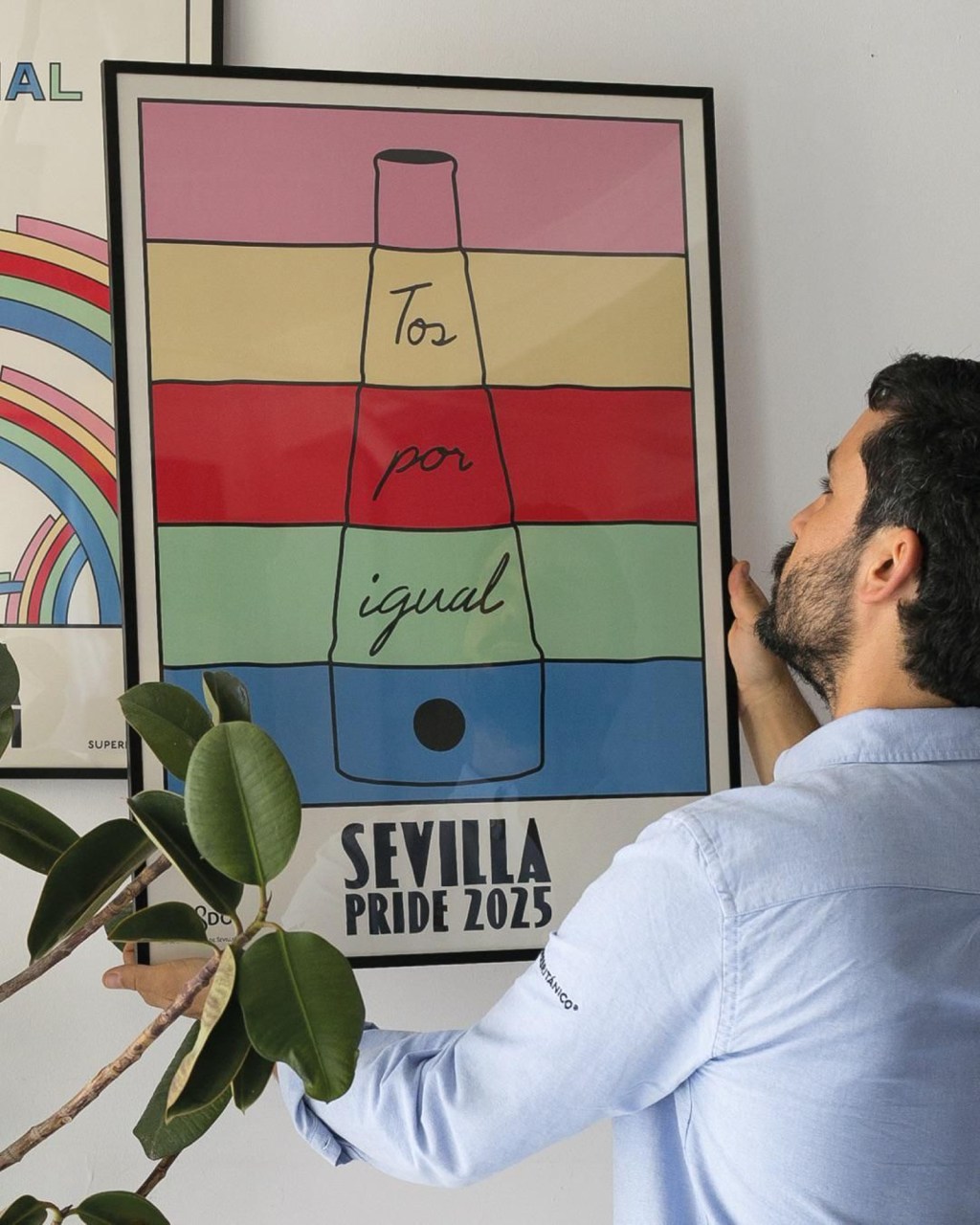 El Orgullo 2025 arranca en Sevilla con un cartel que une pasado, identidad y&nbsp;reivindicación